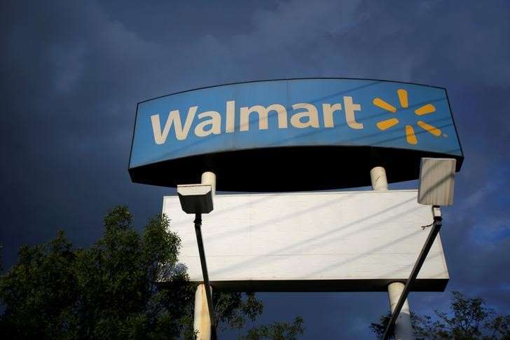 © REUTERS/Daniel Becerril/File Photo FILE PHOTO: Sign of Walmart is pictured at one of their stores in Monterrey © REUTERS/Daniel Becerril/File Photo FILE PHOTO: Sign of Walmart is pictured at one of their stores in Monterrey